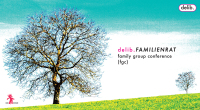 Flyer zum Projekt: delib.FAMILIENRAT