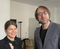 Prof. Dr. Regina Rätz von der Alice-Salomon-Hochschule mit Markus Jung, Geschäftsführer der DASI Berlin