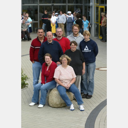 Gruppenfoto des Werkstattrates