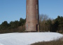 Böhler Leuchtturm im Schnee